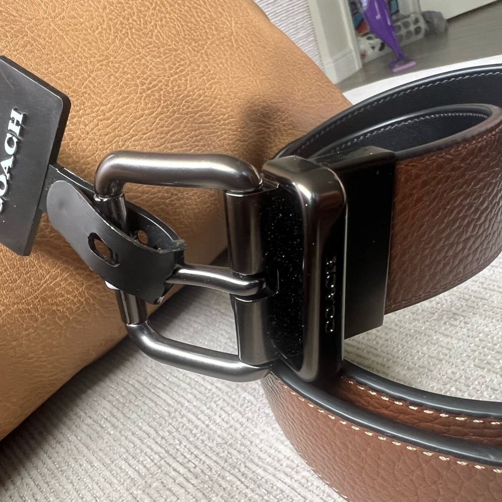 Coach Brown Leather Belt Bag - Picture 1 of 3